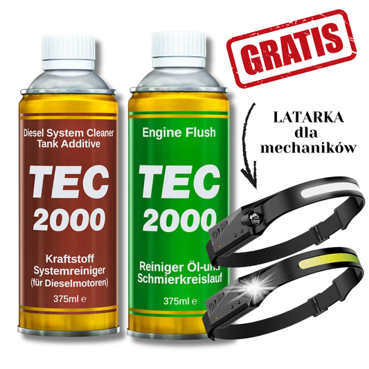 Zestaw do Diesla TEC 2000 + latarka